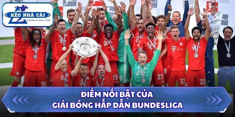 Điểm nổi bật của giải bóng hấp dẫn Bundesliga